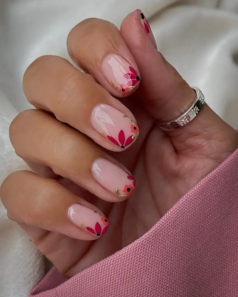 Cherry Blossom Whispers Nails