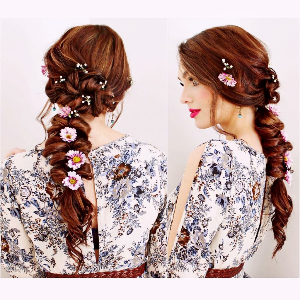 cute spring hairstyle for long hair
