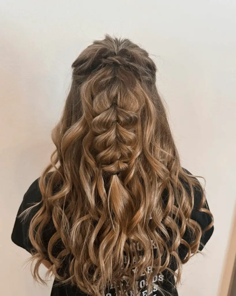 pro hairstyle - Pull-through Braid for Modern look