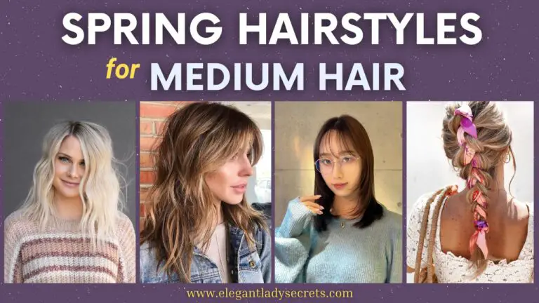 spring hairstyles for medium hair