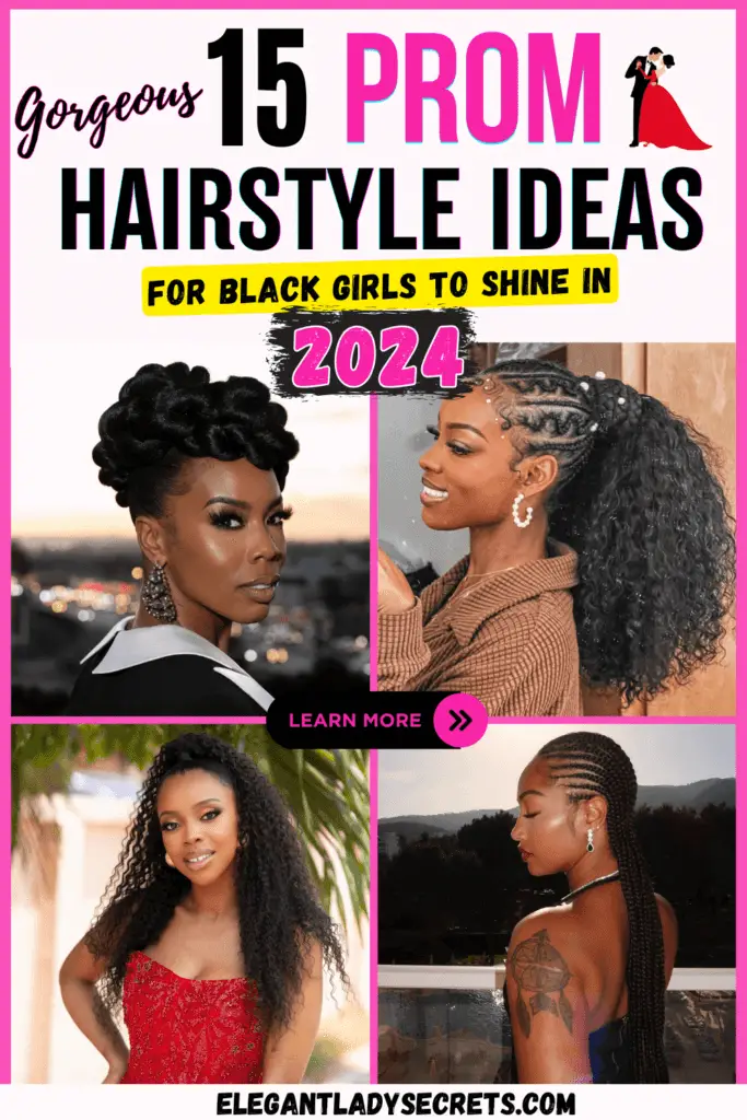 Prom Hairstyle Ideas for black girls 2024
