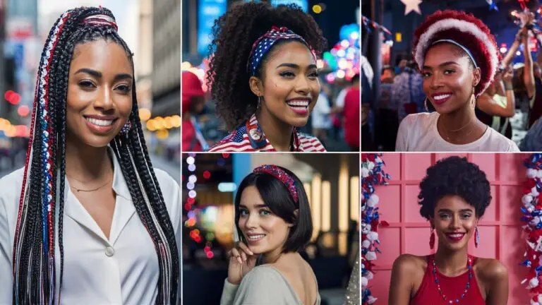 4th of July Hairstyles for women