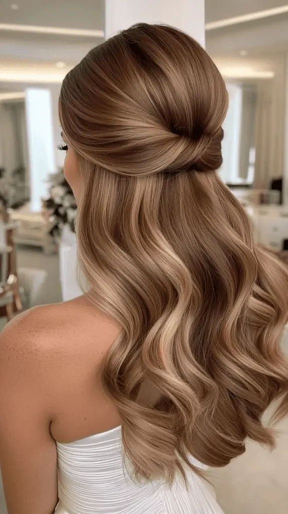 Half Up Half Down Prom Hairstyles