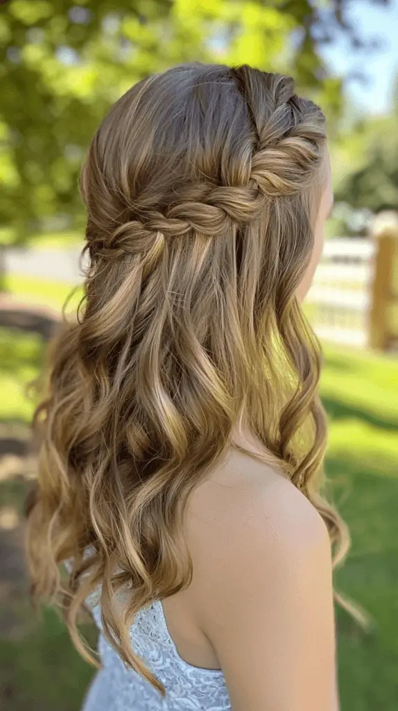 Half Up Half Down Prom Hairstyles